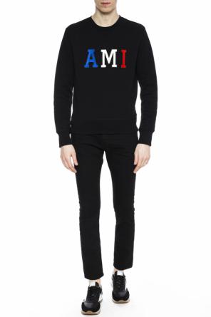 Logo-stitched sweatshirt, zdjęcie 2 Logo-stitched sweatshirt od Ami Alexandre Mattiussi